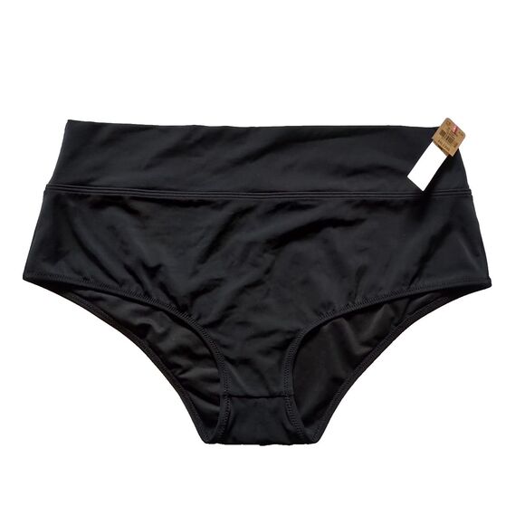 Victoria's Secret Other - NWT Victorias Secret Pink XXL Bikini Bottom Black High Waist Shortie Beach Swim